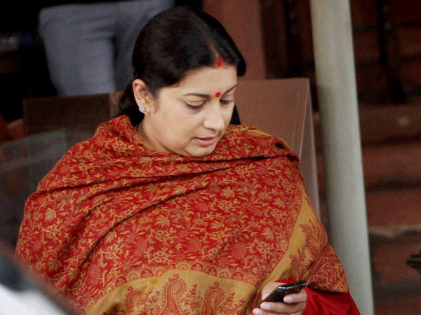 స్మృతి ఇరానీ
