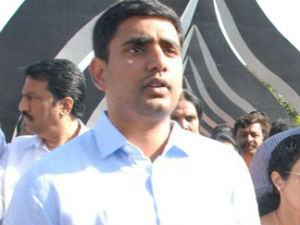 Nara Lokesh to begin Road shows Nara Lokesh to begin Road shows