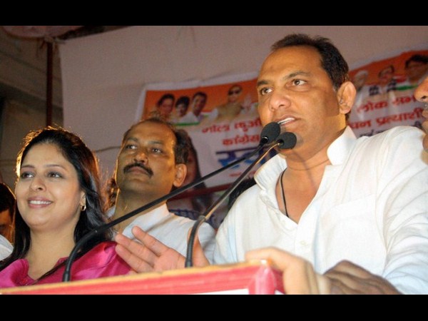 నగ్మాకు అజరుద్దీన్ మద్దతు..
