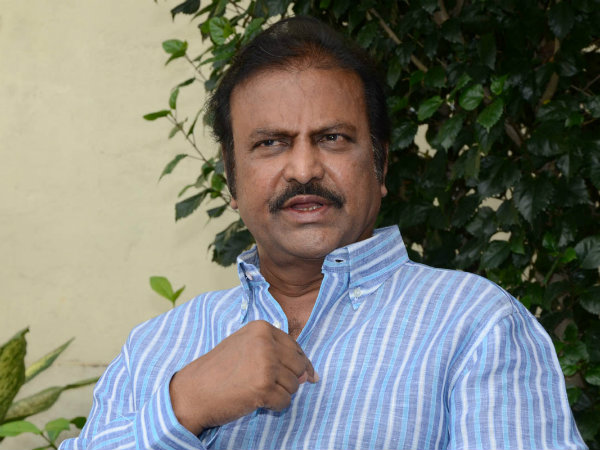 Mohan Babu asked to get into queue Mohan Babu asked to get into queue