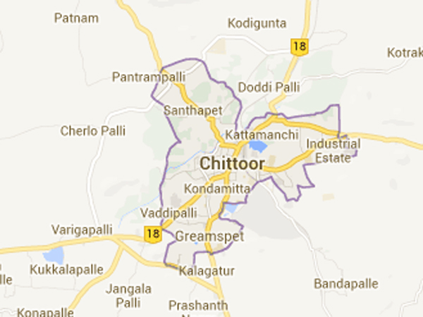 Firing Between Police & Smugglers in Chittoor District Firing Between Police & Smugglers in Chittoor District