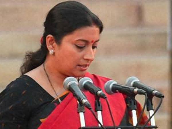 Smriti Irani requests Delhi University to reinstate suspended officials Smriti Irani requests Delhi University to reinstate suspended officials