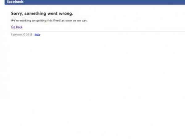 The unthinkable has happened: Facebook is down, reasons unknown The unthinkable has happened: Facebook is down, reasons unknown