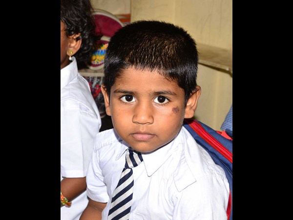 A teacher allegedly attacked LKG student A teacher allegedly attacked LKG student