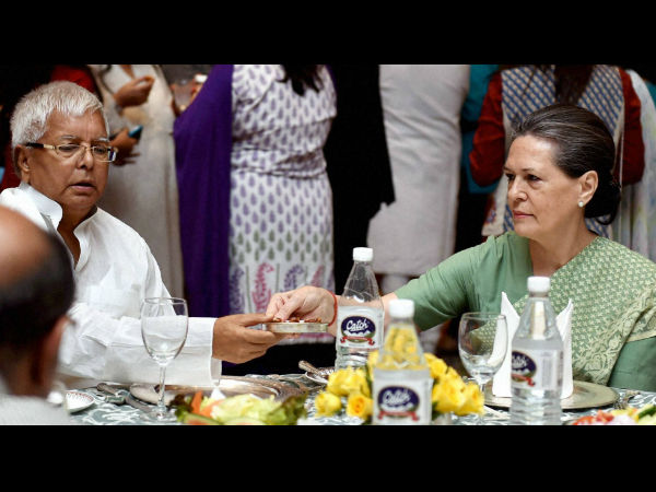 సోనియా, లాలూ
