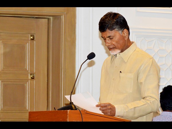 Chandrababu releases white paper on irrigation Chandrababu releases white paper on irrigation