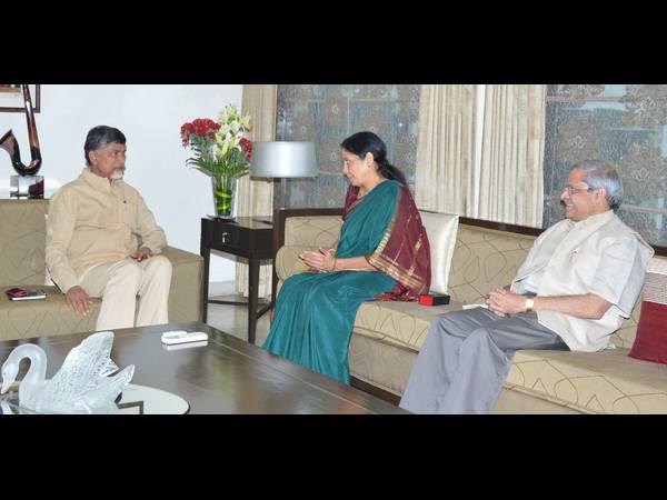 బాబుతో నిర్మల