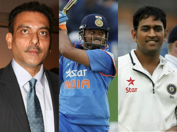 Ravisatri - dhoni- raina Ravisatri - dhoni- raina