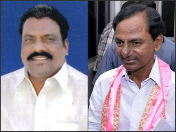 TDP MLA Prakash Goud meets KCR TDP MLA Prakash Goud meets KCR