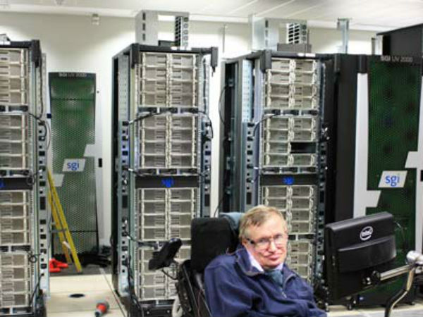 Stephen Hawking warns God particle has potential to 'end world' Stephen Hawking warns God particle has potential to 'end world'