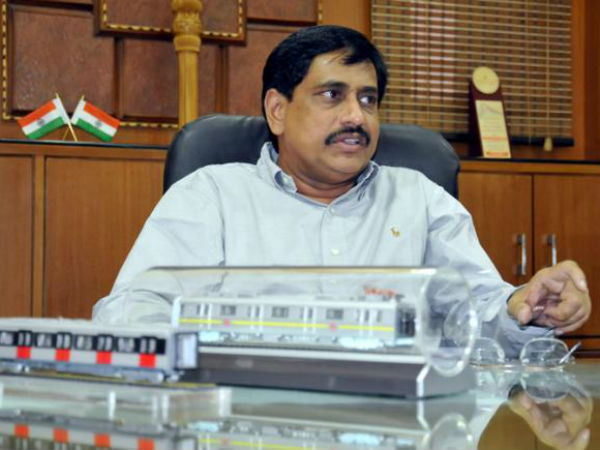No issues: NVS Reddy on Metro Rail Project No issues: NVS Reddy on Metro Rail Project