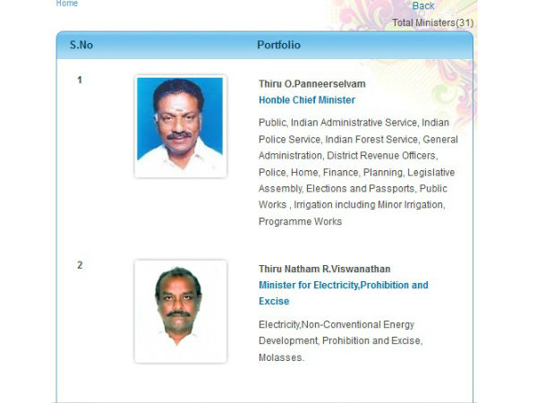 తమిళనాడు ప్రభుత్వం