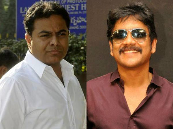 KTR says he was Nagarjuna's fan KTR says he was Nagarjuna's fan