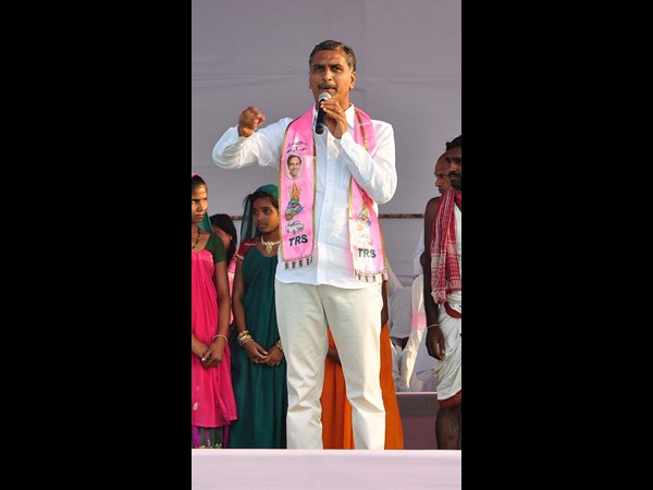 Telangana have right on Srisailam project: Harish Rao Telangana have right on Srisailam project: Harish Rao
