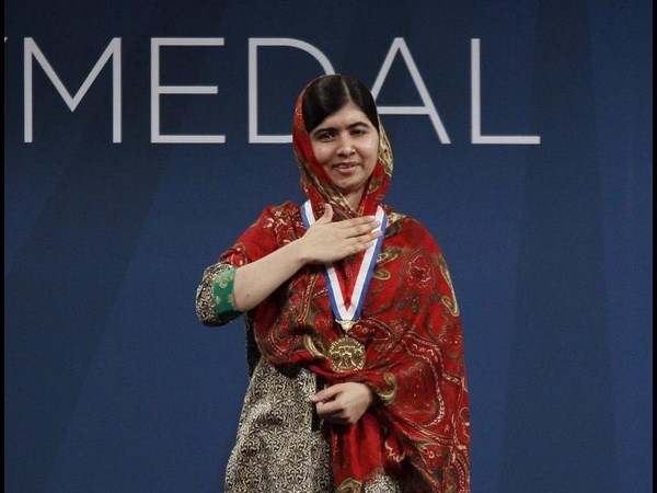 Malala Yousafzai gets US Liberty Medal Malala Yousafzai gets US Liberty Medal