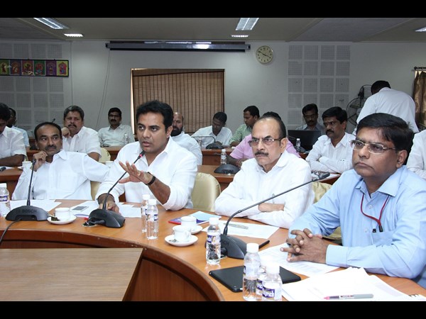Telangana Ministers review on pension scheme 'Aasra' Telangana Ministers review on pension scheme 'Aasra'