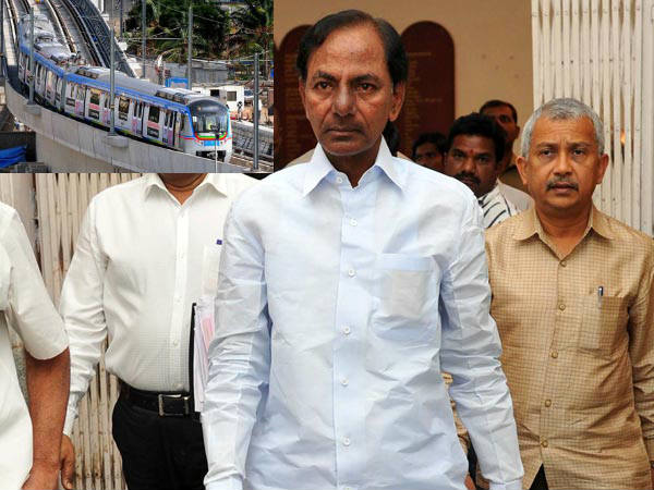 hyderabad metro takes the CM kcr route hyderabad metro takes the CM kcr route