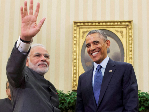 Obama praises Modi for shaking India's 'bureaucratic inertia' Obama praises Modi for shaking India's 'bureaucratic inertia'