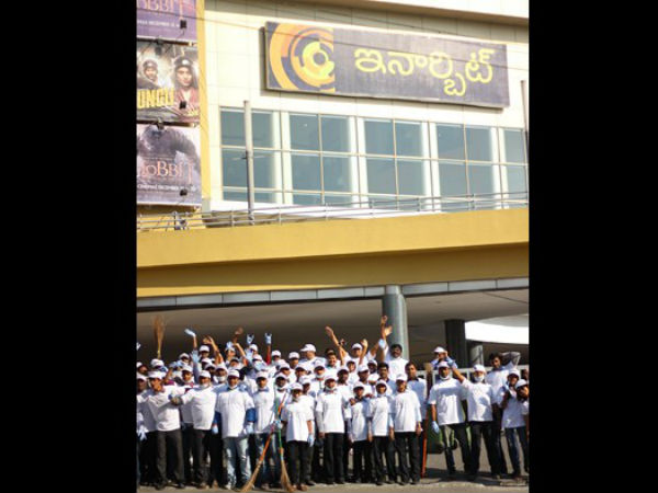 ఇన్ఆర్బిట్ మాల్లో స్వచ్ఛ భారత్
