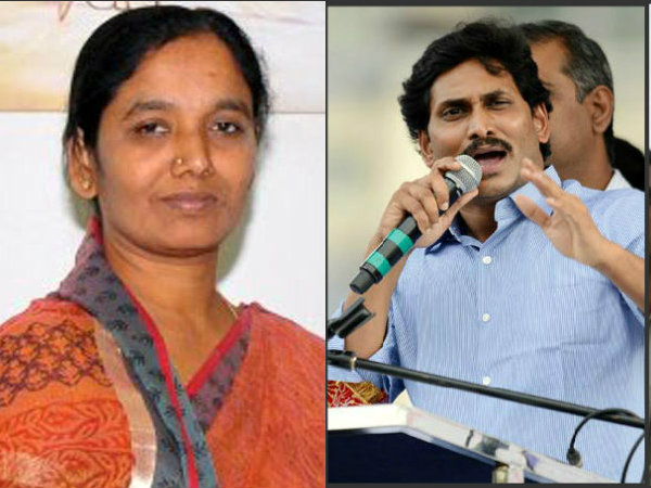 Paritala Sunitha counter to YS Jagan Paritala Sunitha counter to YS Jagan