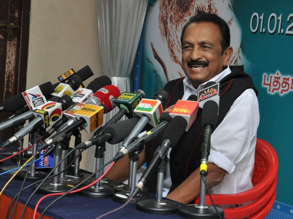 We will show black flag to Modi, MDMK leader Vaiko says We will show black flag to Modi, MDMK leader Vaiko says