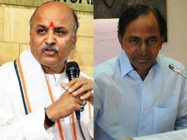 Praveen Togadia lashes out at KCR Praveen Togadia lashes out at KCR