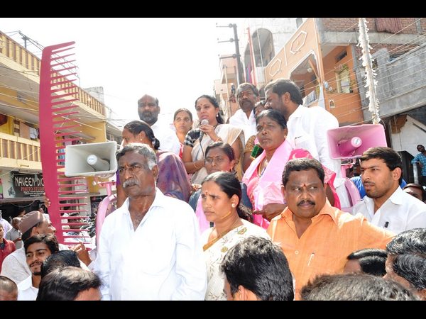 కవిత ప్రచారం