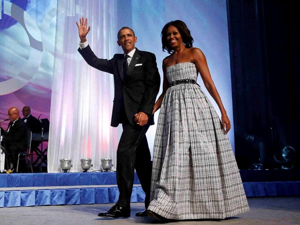 Nations are more successful when their women are successful, says Obama at Siri Fort Nations are more successful when their women are successful, says Obama at Siri Fort