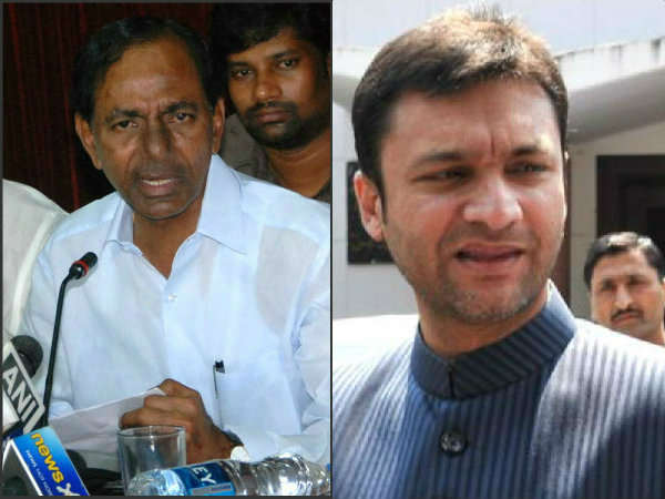 Akbaruddin Owaisi praised by CM K Chandrasekhar Rao Akbaruddin Owaisi praised by CM K Chandrasekhar Rao
