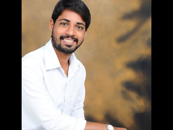 Kavisangamam poet: Satya Gopi with his river Kavisangamam poet: Satya Gopi with his river