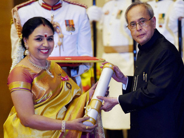 సుధా రఘునాథన్కు పద్మభూషణ్