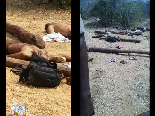 20 Shot Dead in Andhra Pradesh Forests, Strong Protests by Tamil Nadu 20 Shot Dead in Andhra Pradesh Forests, Strong Protests by Tamil Nadu