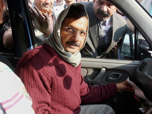 Delhi road rage death: BJP protests outside Kejriwal's residence Delhi road rage death: BJP protests outside Kejriwal's residence