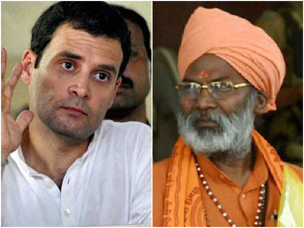 Rahul's 'impure' visit to Kedarnath caused Nepal earthquake, says Sakshi Maharaj Rahul's 'impure' visit to Kedarnath caused Nepal earthquake, says Sakshi Maharaj