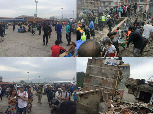 Nepal earthquake: Traffic camera shows structure collapsing in Kathmandu Nepal earthquake: Traffic camera shows structure collapsing in Kathmandu