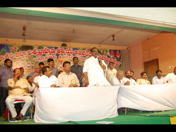 'టీ' స్పీకర్కు ఒంగోలులో ఘన సన్మానం