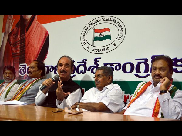 Chandrababu and KCR are not my enemies, politics are different: Ghulam Nabi Azad Chandrababu and KCR are not my enemies, politics are different: Ghulam Nabi Azad