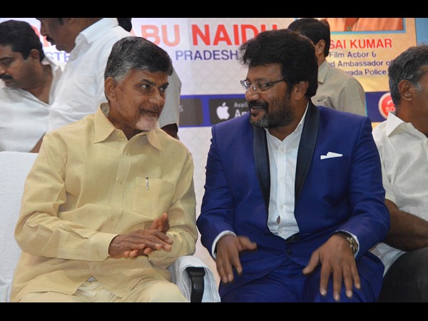'ఫోర్త్ లయన్'ను ప్రారంభించిన బాబు: బ్రాండ్ అంబాసిడర్గా సాయి కుమార్