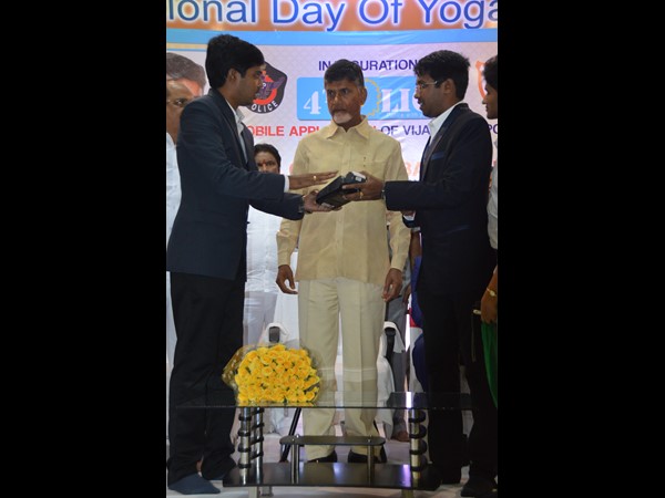 'ఫోర్త్ లయన్'ను ప్రారంభించిన బాబు: బ్రాండ్ అంబాసిడర్గా సాయి కుమార్