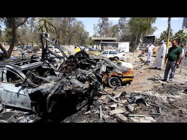 Car bomb blast, killed 100 people in Iraq Car bomb blast, killed 100 people in Iraq