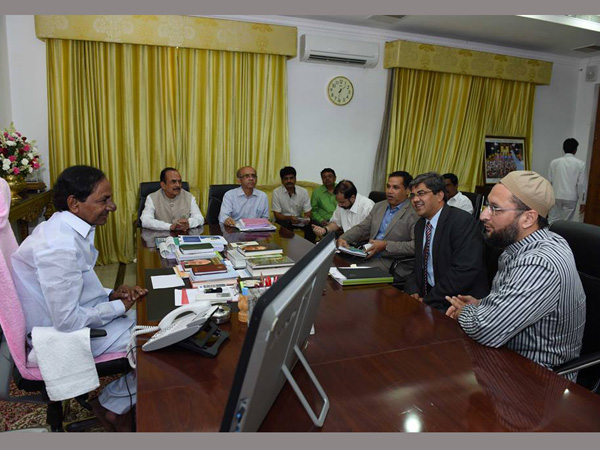 CM kcr review on muslim community people problems at secretariat CM kcr review on muslim community people problems at secretariat
