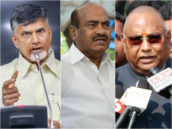 Chandrababu faces trouble from former Congress MPs Chandrababu faces trouble from former Congress MPs