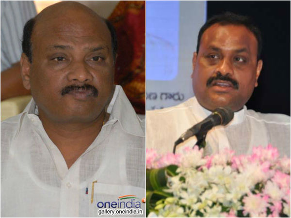 Minister Ayyanna Patrudu says congress and ys jagan are cause for state bifurcation Minister Ayyanna Patrudu says congress and ys jagan are cause for state bifurcation