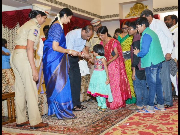 రాజ్ భవన్లో గవర్నర్ రక్షాబంధన్ వేడుకలు