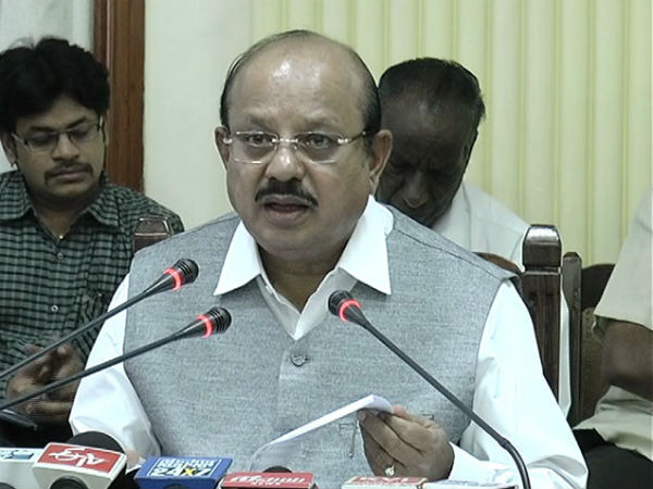 Minister for Law and Parliamentary affairs TB Jayachandra Minister for Law and Parliamentary affairs TB Jayachandra