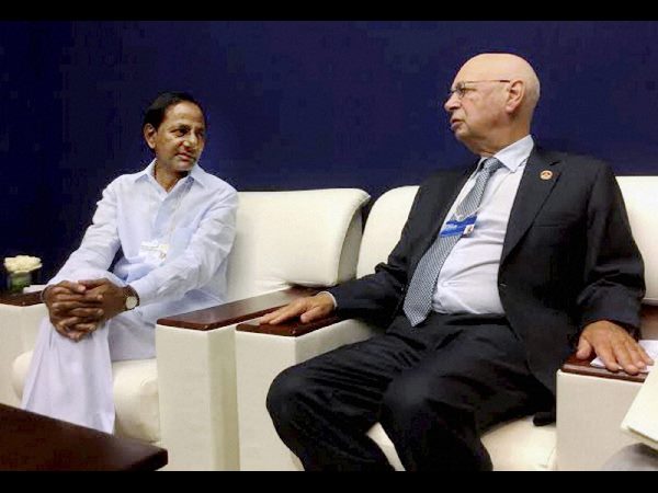 KCR speech in world economic forum KCR speech in world economic forum
