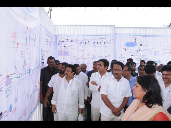 Chandrababu conspiring on Telangana projects: KTR Chandrababu conspiring on Telangana projects: KTR
