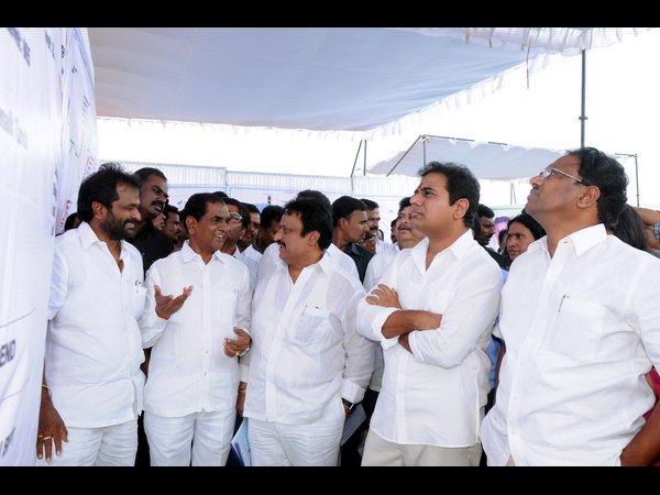 What about Kiran Kumar Reddy: KTR to Congress What about Kiran Kumar Reddy: KTR to Congress