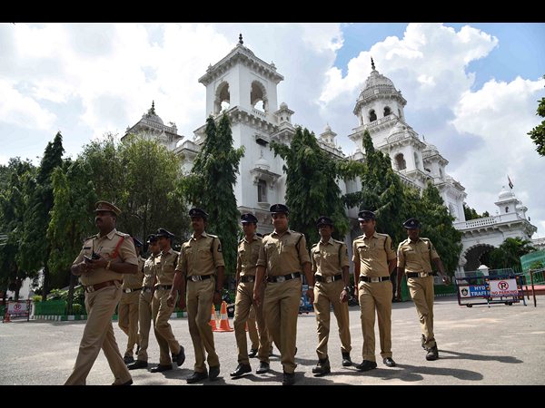Ap DGP JV Ramudu says police personal also participated in red sandal smuggling Ap DGP JV Ramudu says police personal also participated in red sandal smuggling