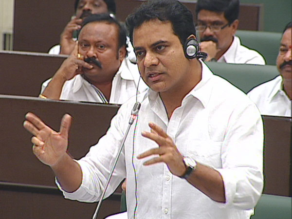 KTR blames opposition for Farmer suicides KTR blames opposition for Farmer suicides